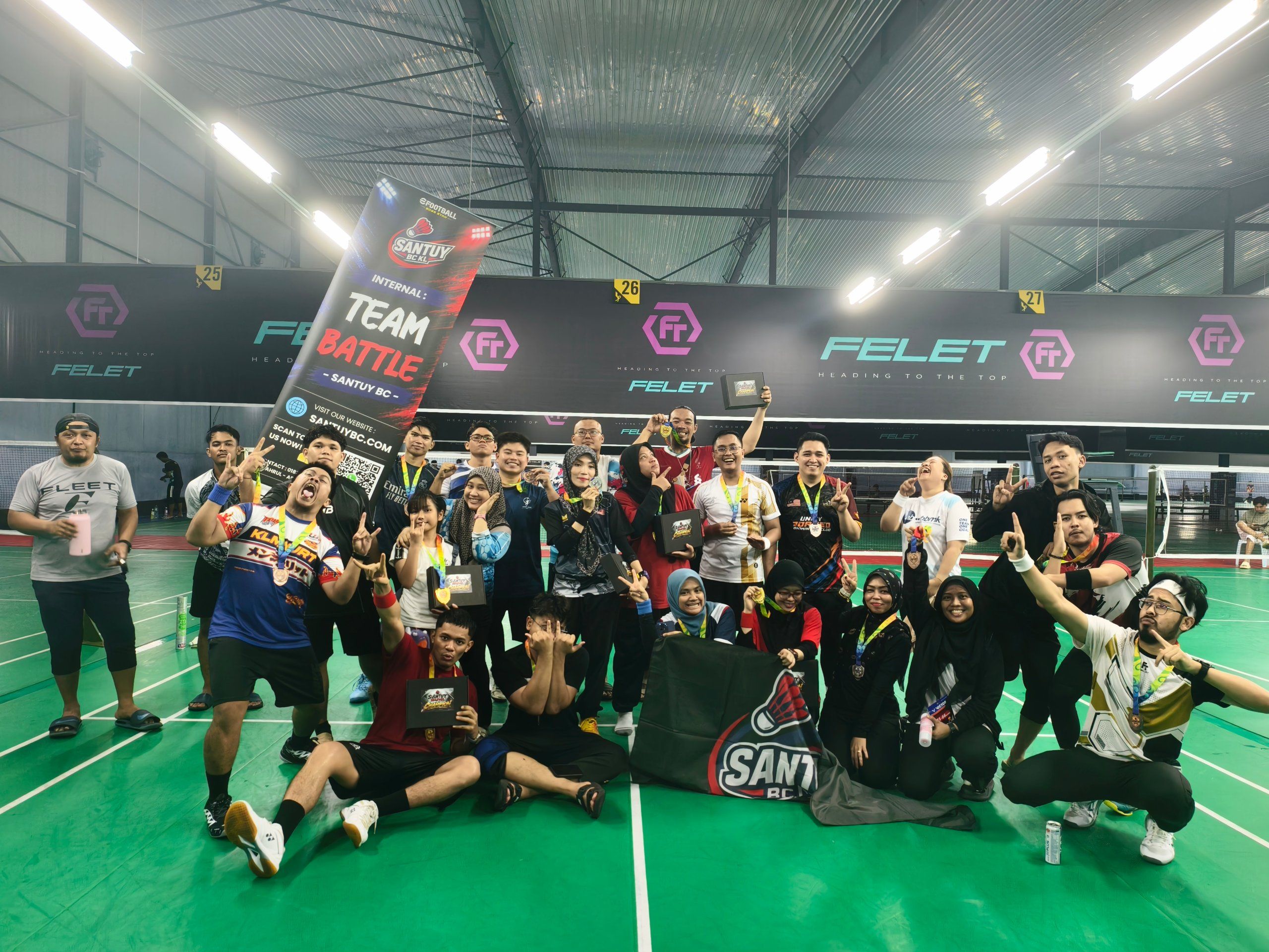 Internal Team Battle: Santuy Marvel