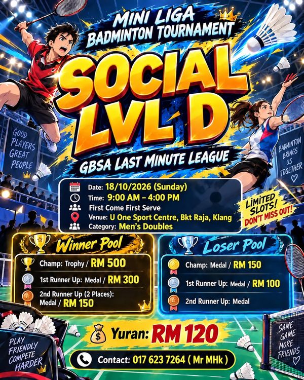 Poster tournament luar